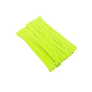 Chenille Stems or Pipe Cleaners - Fluorescent Green