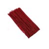 Glitter Chenille Stems or Pipe Cleaners - Red - Per Pack 10 Pieces