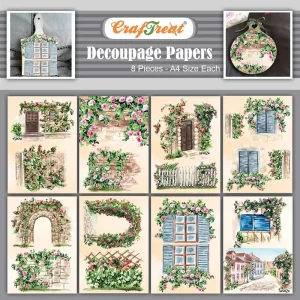 Craftreat Decoupage Paper - Garden