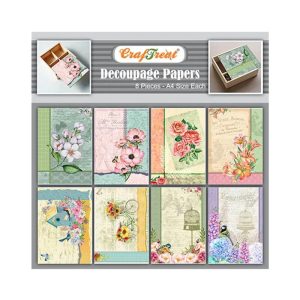 Craftreat Decoupage Paper - Dreamy Florals