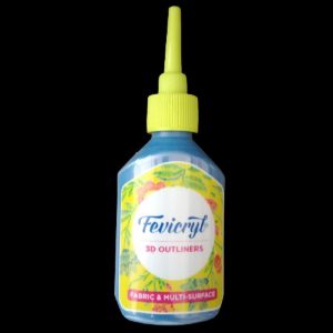 Fevicryl 3D Outliners Fabric And Multi-Surface - Blue