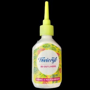 Fevicryl 3D Outliners Fabric And Multi-Surface - Pearl White