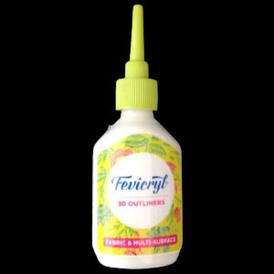 Fevicryl 3D Outliners Fabric And Multi-Surface - White