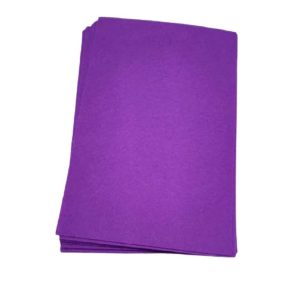 Dark Purple Felt Sheet 2mm - A4