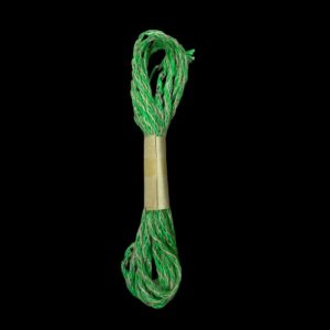 Green With Natural Jute Twine