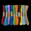 Paper Twine - Gold Shade With Mixed Colour