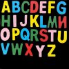 Wooden Letter A To Z Upper Case - Colour