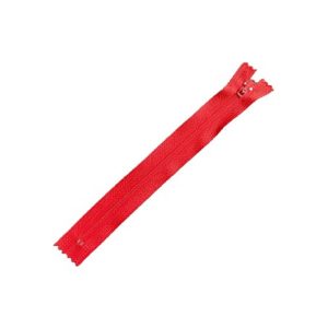 Nylon Coil Zippers - Red