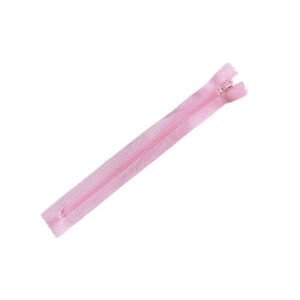 Nylon Coil Zippers - Baby Pink
