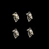 German Silver Leaf Shape Pendant