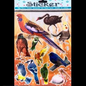 Self Adhesive Stickers - Birds Theme