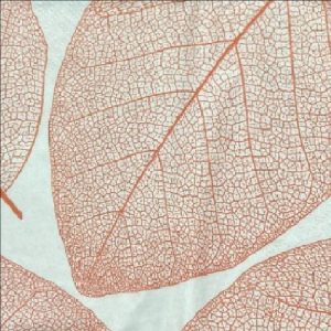 Red Leaf Decoupage Napkin