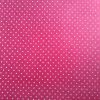 Cherry Red Felt Sheet With White Dots