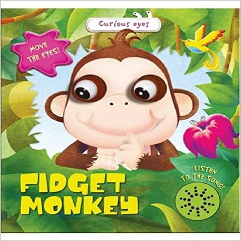 Fidget Monkey Curious Eyes by AZ Books