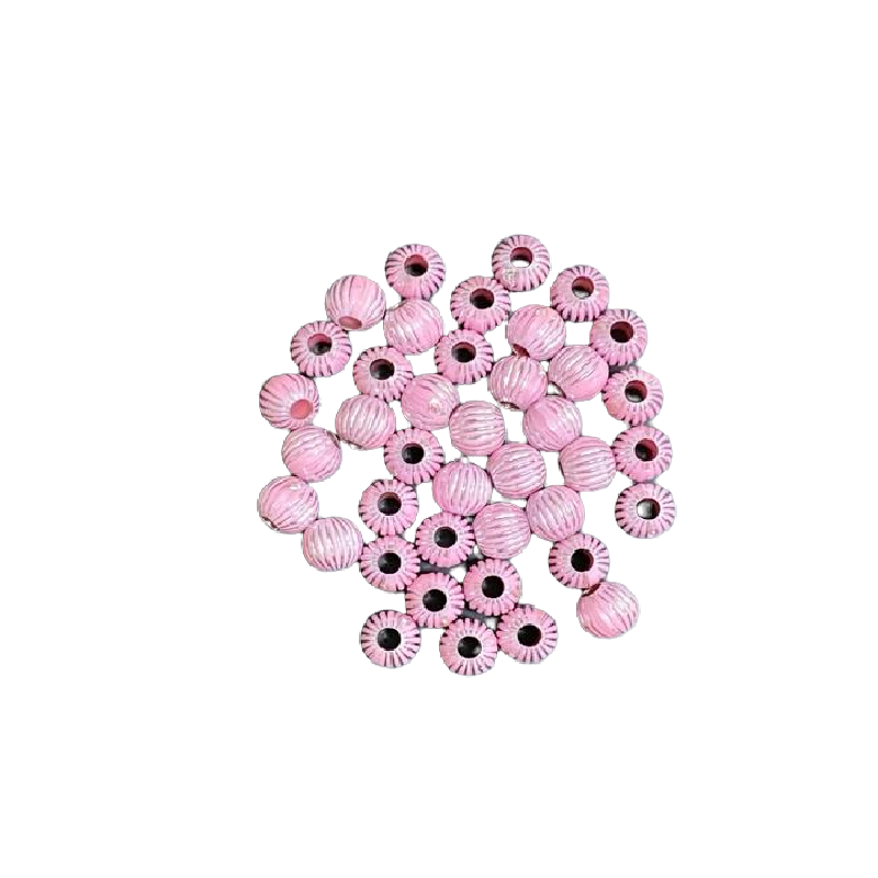 Acrylic Beads - Pink