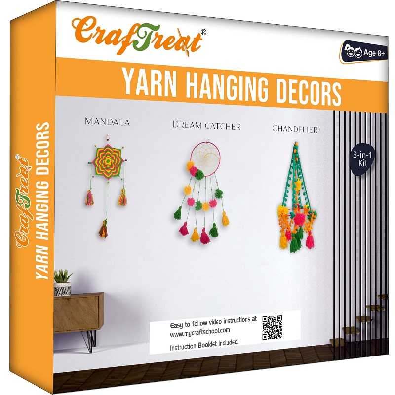 Craftreat Yarn Hanging Decors Kit