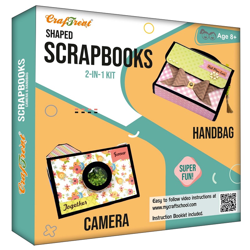 Craftreat Handbag And Camera Scrapbook Kit