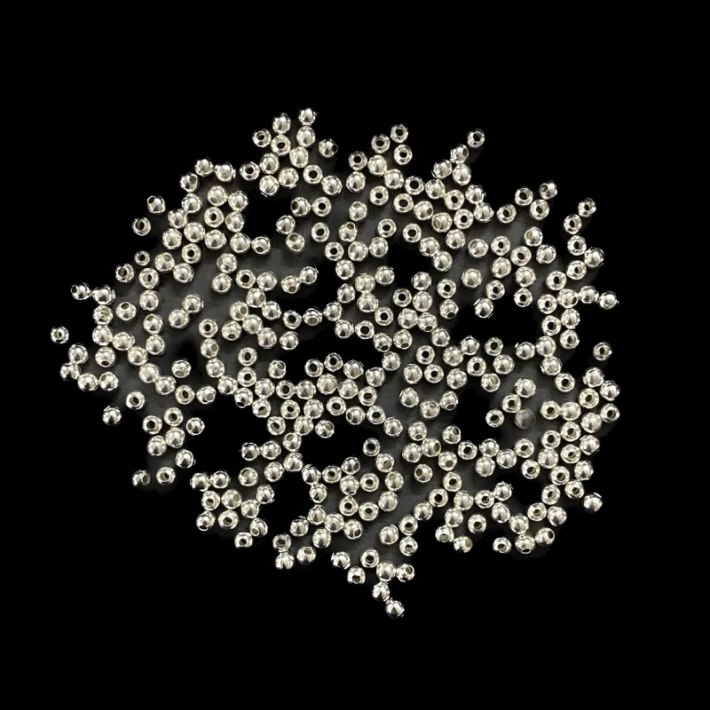 Silver Round beads – 3 MM
