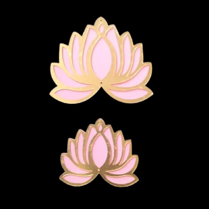 MDF Lotus Decoration