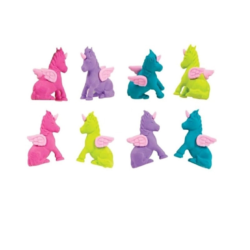 Cute 3D Unicorn Erasers