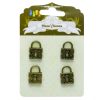 Antique Bronze Decorative Lock