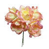 Mulberry Flowers - Pink With Yellow