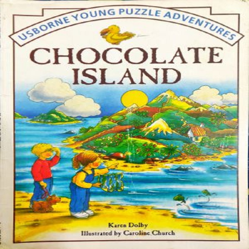 Usborne Young Puzzle Adventures Chocolate Island by Gaby Waters