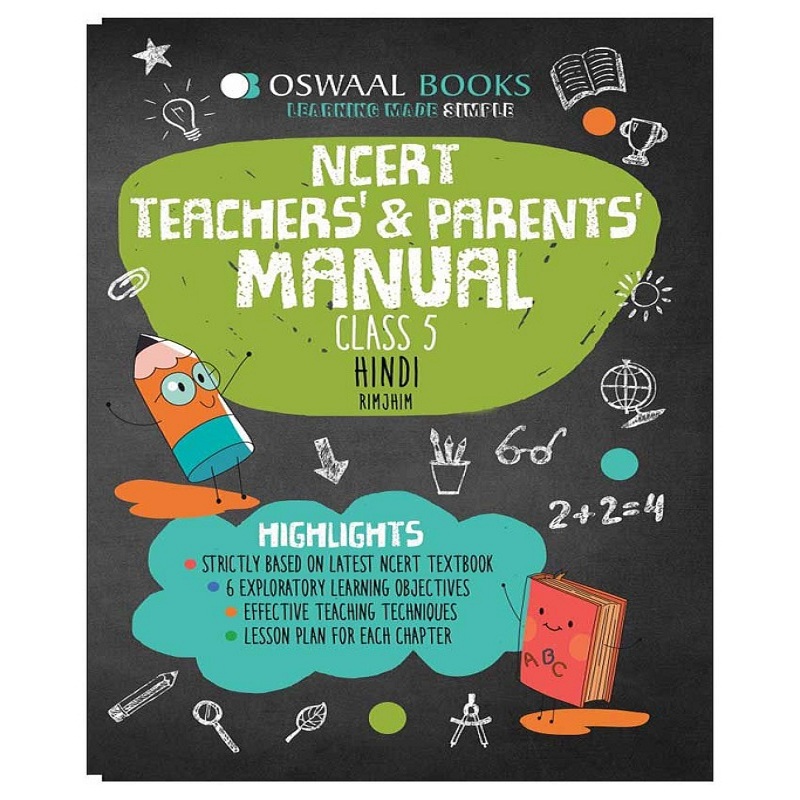 Oswaal NCERT Teachers & Parents Manual Class 5 Hindi Rimjhim by Oswaal