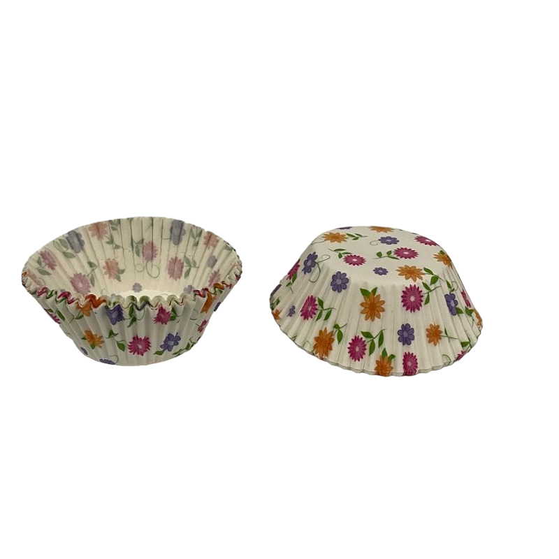 Cupcake Liners Floral Fancy