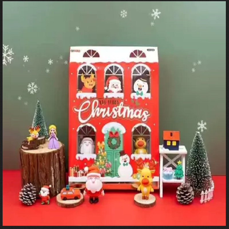 Cute Santa Jumbo Erasers Combo Pack
