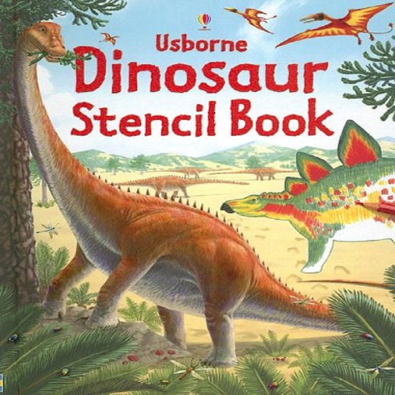 Dinosaur Stencil Book By  Alice Pearcey