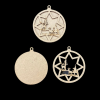 Star MDF Christmas Ornament