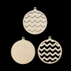 Bauble MDF Christmas Ornament