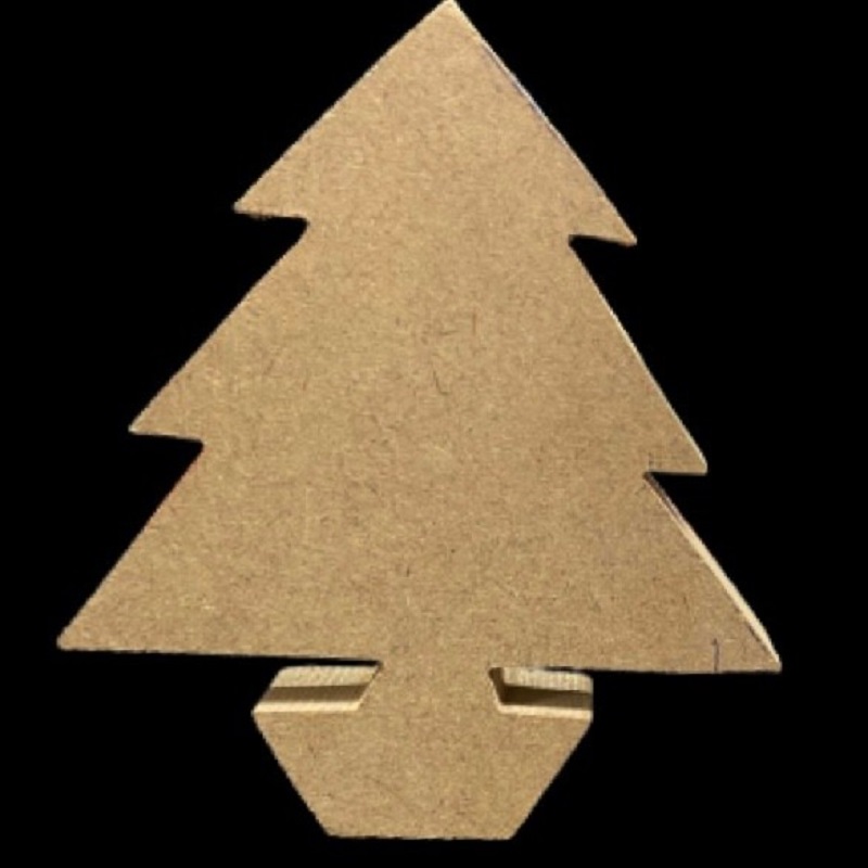 MDF Standing Christmas Tree - Large