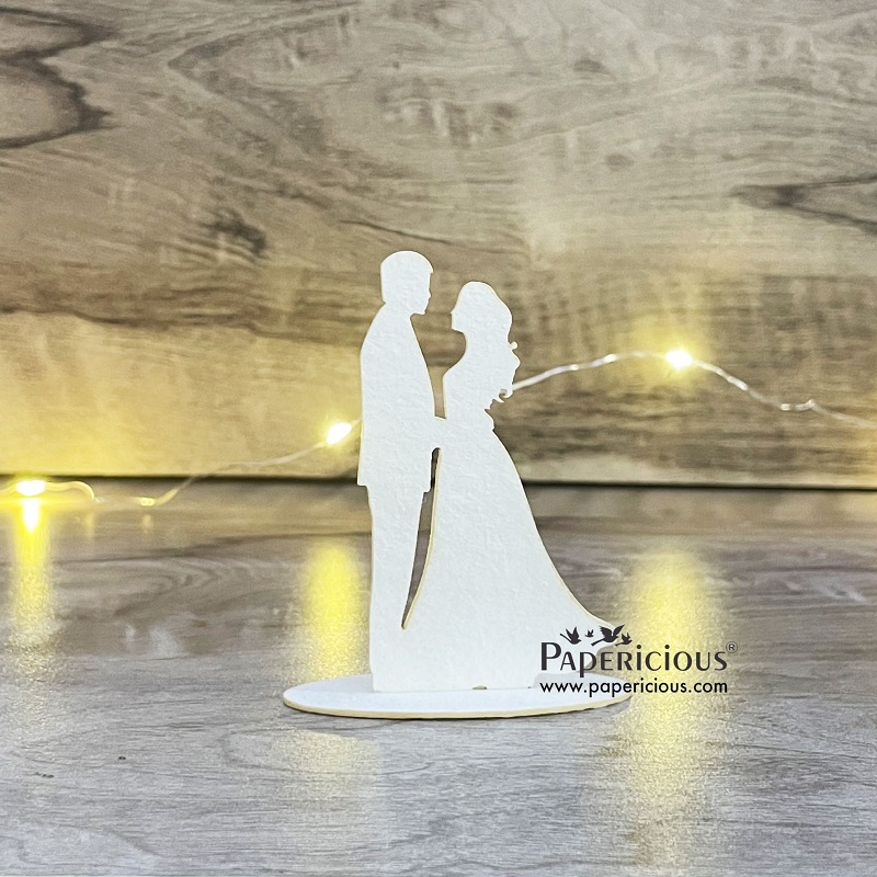 Papericious 3D Chipboard Embellishments - Unassembled Couples