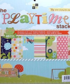 DCWV The Playtime Stack Paper Pad 12 x 12