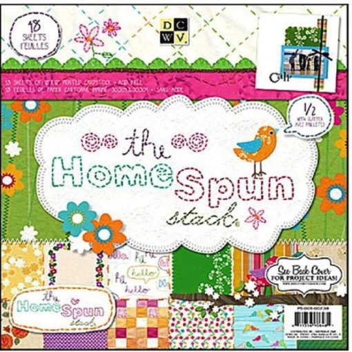DCWV The Home Spun Paper Pad 12 x 12