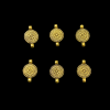 Gold Round Connectors
