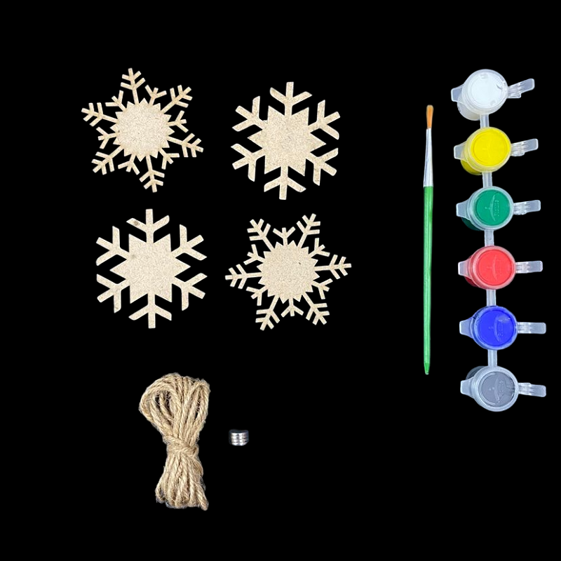 MDF DIY Kit - Snowflakes