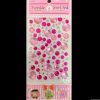 Self Adhesive Round  Mixed Color Stone Sticker