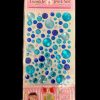 Self Adhesive Round  Mixed Color Stone Sticker