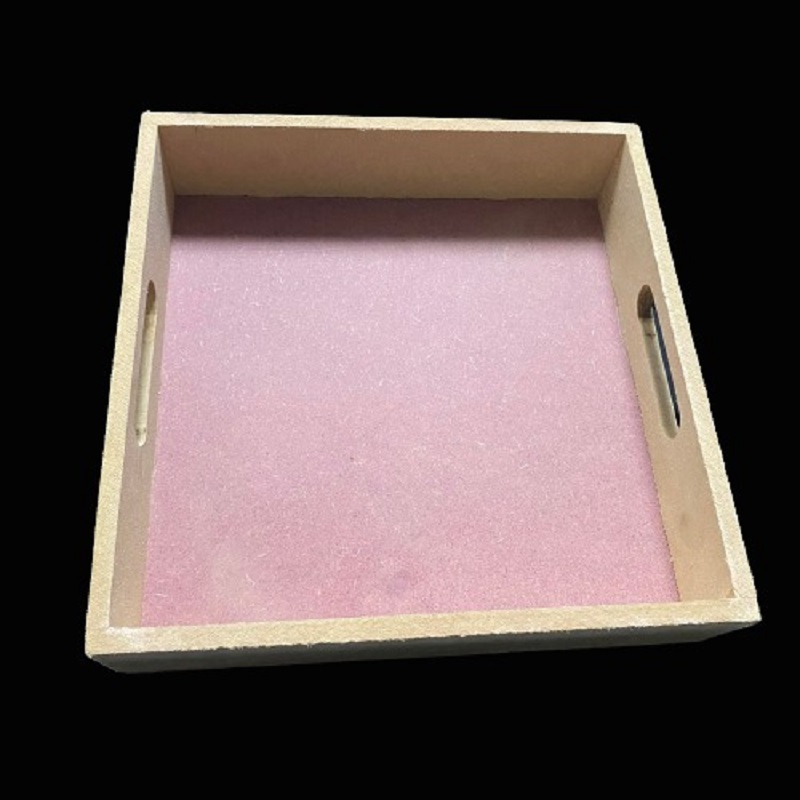 MDF Square Tray 8 x 8 inches