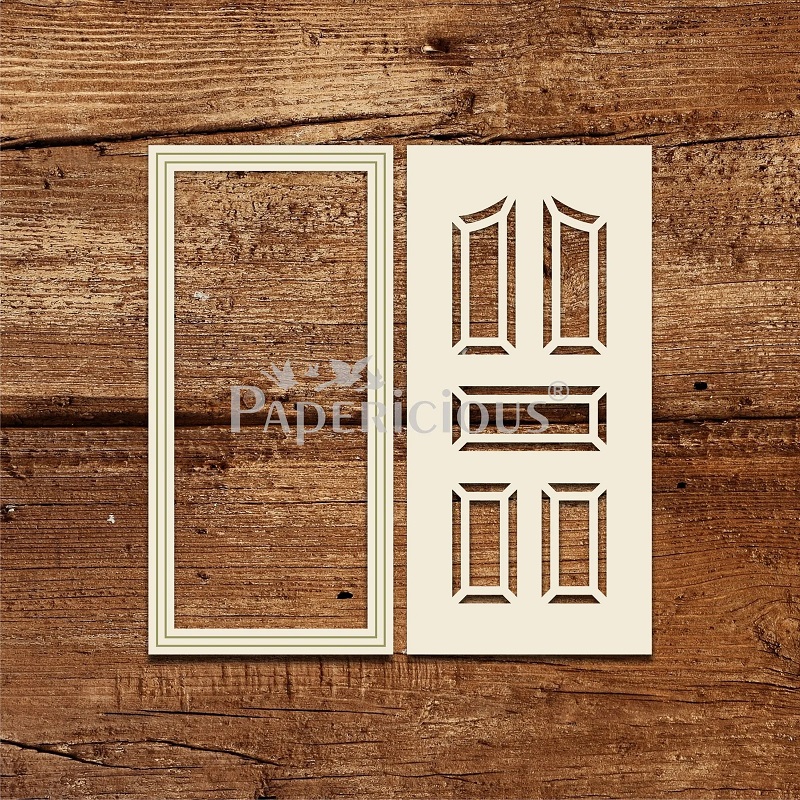 PAPERICIOUS Chippis Door Collection - 2 Layer Gate style-2