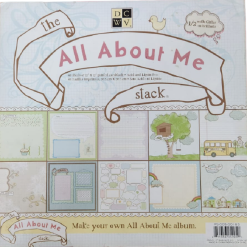 DCWV All About Me Stack Paper Pad 12 x 12