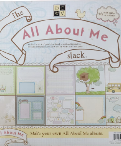DCWV All About Me Stack Paper Pad 12 x 12