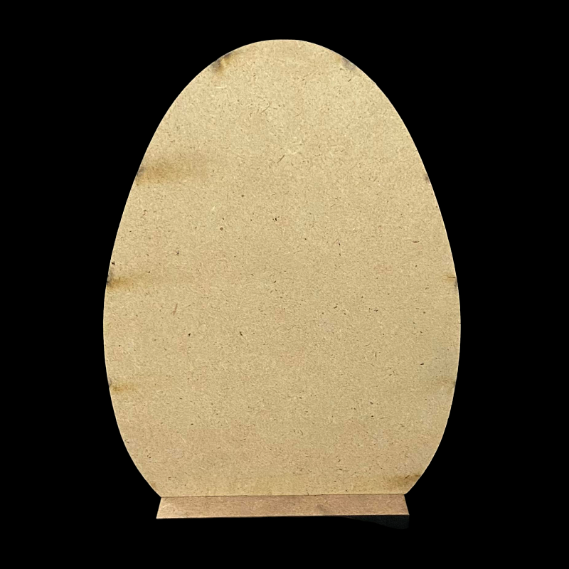 MDF Easter Egg With Stand