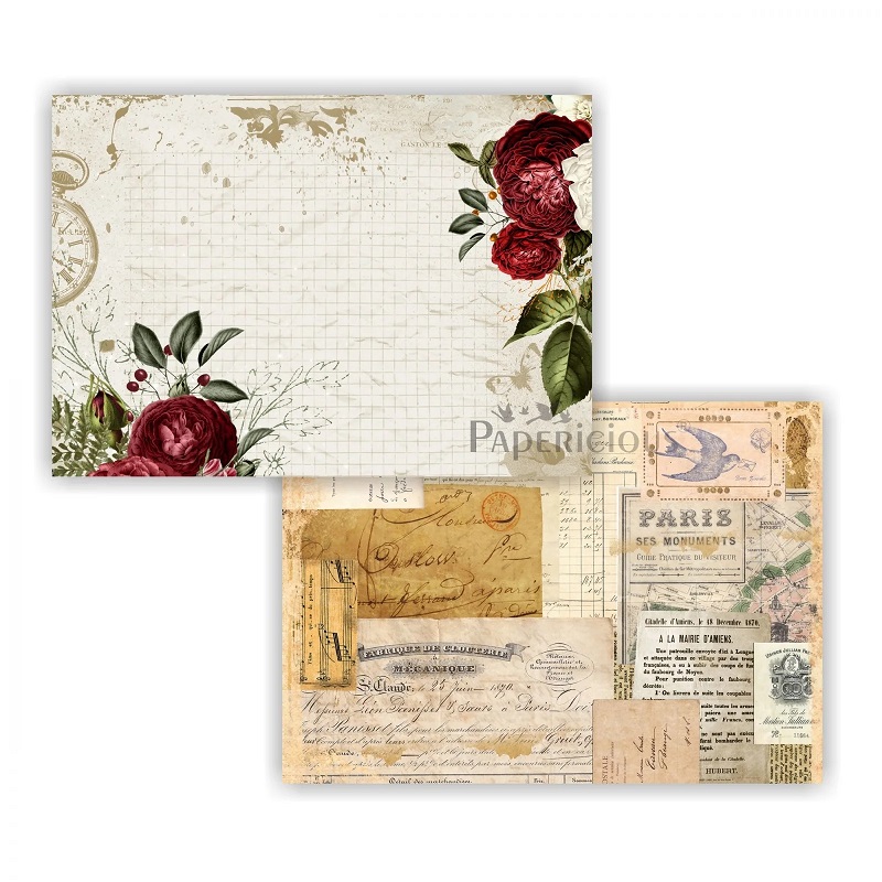 Papericious Decoupage Papers - Missive