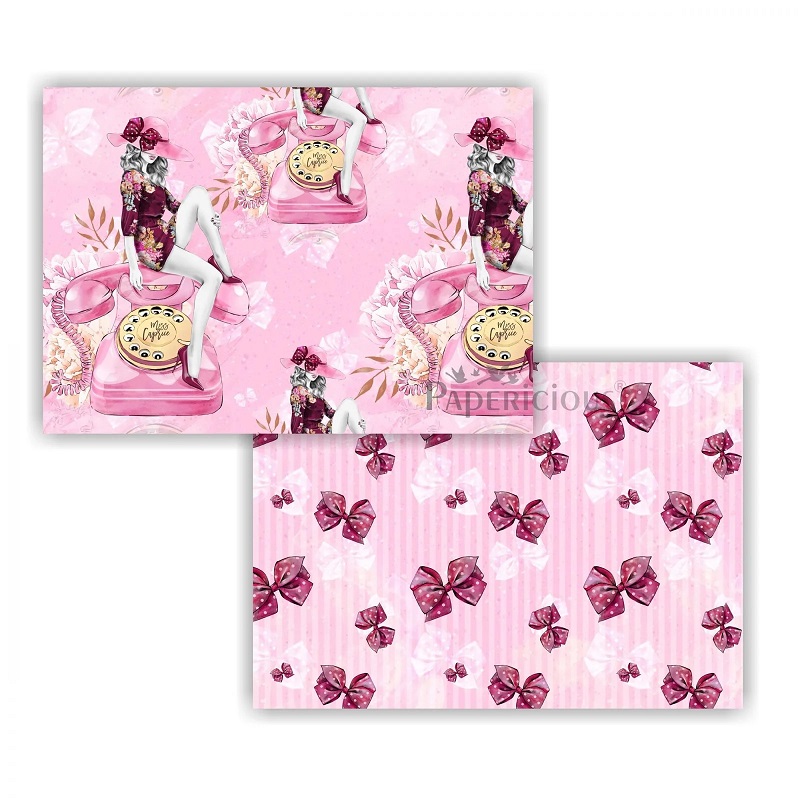 Papericious Decoupage Papers - Miss Caprice