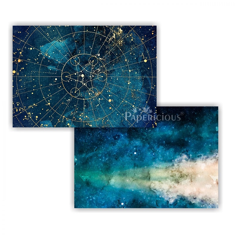 Papericious Decoupage Papers - Asterism