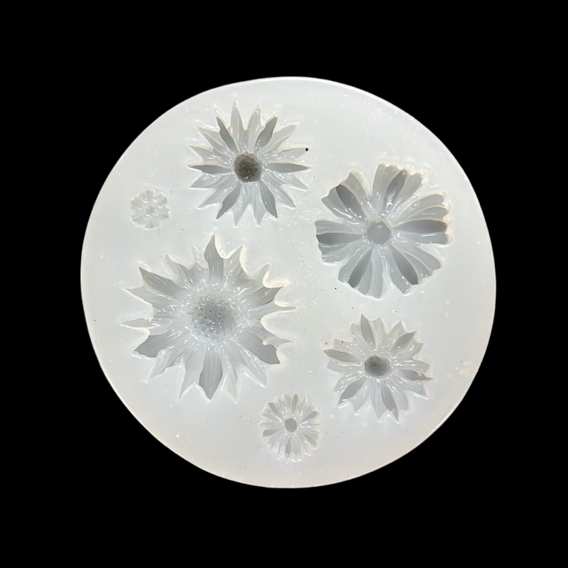 Silicon Mould – Flower Pattern